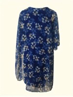 Chiffon Printed 2 In 1 Dress